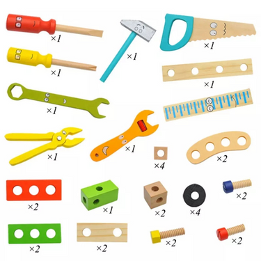 TinyFix Toolbox | Desarrollo Creativo - Herramienta educativa de juguete para niños